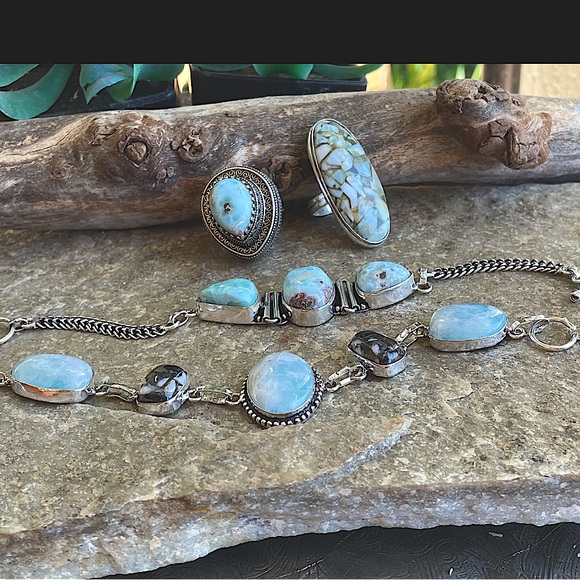 WAVE Beautiful SkyBlue 2pc Work Out Lycra Stretch Criss Cross Tank & Leggings XL - Picture 3 of 15